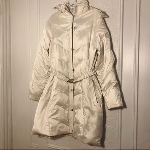 Danier Down Long Puffer winter coat with real fur